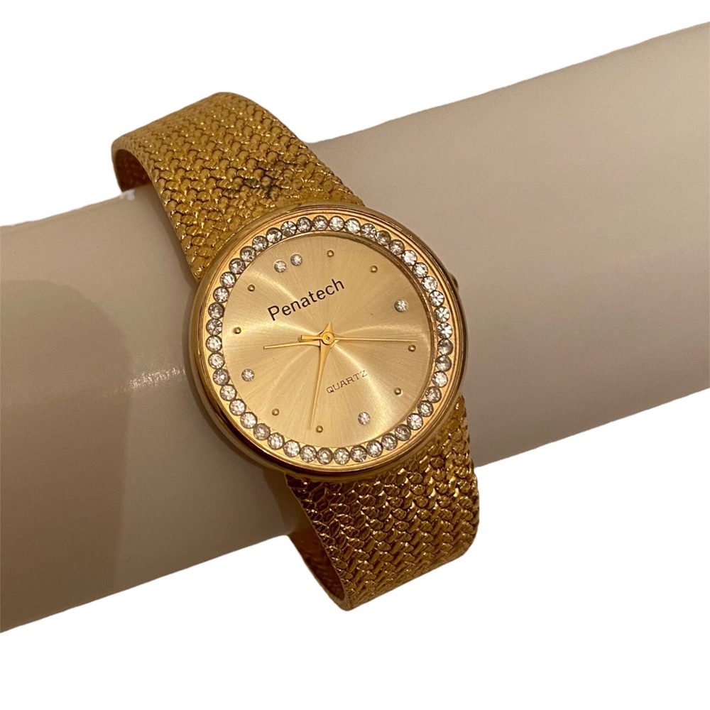 Women's Gold Penatech Quartz Watch